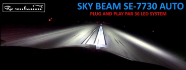 Sky-Beam SE-7730 Auto, PAR 36 LED Lande- Roll- Licht Landing Taxi Light 14V, 28 V